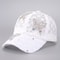 Versatile For Summer New Washed Hat Women New Baseball Cap With Diamond Inlaid Denim Duckbill Hat S 3