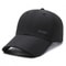 Sunscreen Breathable Quick Drying Solid Baseball Cap, Adjustable Outdoor Sports Hat for Cycling, Hiking, Fishing, Men