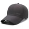 Sunscreen Breathable Quick Drying Solid Baseball Cap, Adjustable Outdoor Sports Hat for Cycling, Hiking, Fishing, Men