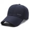 Sunscreen Breathable Quick Drying Solid Baseball Cap, Adjustable Outdoor Sports Hat for Cycling, Hiking, Fishing, Men