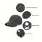 Women High Ponytail Baseball Cap Outdoor Sports, Breathable Mesh, Light Quick Dry Sun Protection Hat