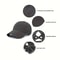 Women High Ponytail Baseball Cap Outdoor Sports, Breathable Mesh, Light Quick Dry Sun Protection Hat