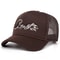 Best-Selling Embroidered Sun Hats, Versatile Breathable Baseball Caps, Couple Net Hats, Outdoor Adjustable Truck Hats