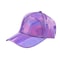 PU Rainbow Color Changing Baseball Hat for Men and Women, Fashion Laser Hip Hop Cap, Outdoor Snapback Shiny Party Hat