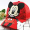 Disney Hat Mickey Baseball Cap, Adjustable Flat Brim Children's Hat, Boys Baby Girls Cartoon Sun Hat Hip Hop Style