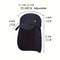 Outdoor Hiking Travelling Fishing Hat Sun Cap with Neck Flap for Men Women UV Protection Camping Boating