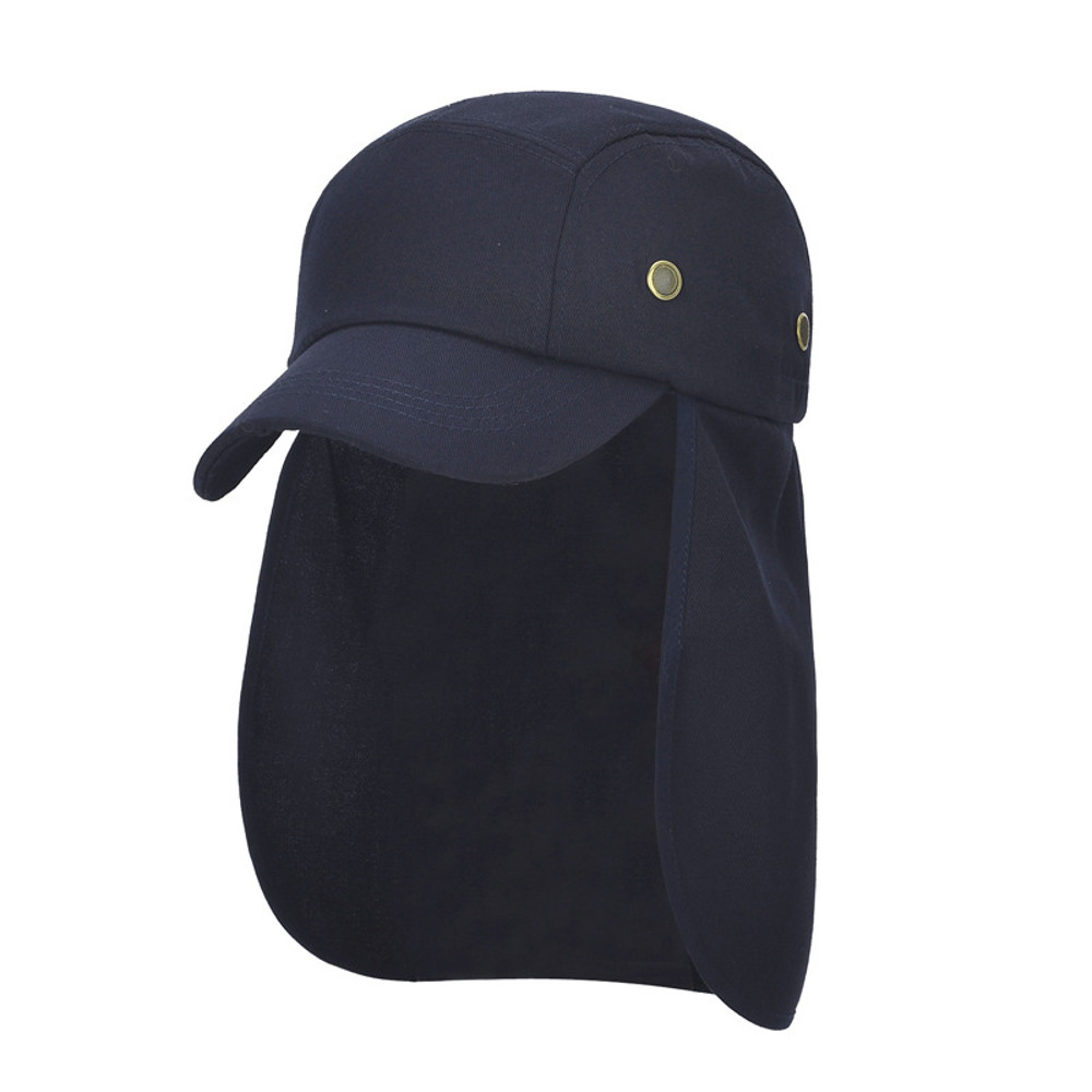 Outdoor Hiking Travelling Fishing Hat Sun Cap with Neck Flap for Men Women UV Protection Camping Boating