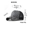 Unisex Fashion Plaid Mesh Baseball Caps, Men Women Summer Casual Sun Protection Hat, Outdoor Sports Cap for Boys Girls