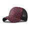 Unisex Fashion Plaid Mesh Baseball Caps, Men Women Summer Casual Sun Protection Hat, Outdoor Sports Cap for Boys Girls