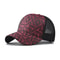 Unisex Fashion Plaid Mesh Baseball Caps, Men Women Summer Casual Sun Protection Hat, Outdoor Sports Cap for Boys Girls