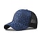 Unisex Fashion Plaid Mesh Baseball Caps, Men Women Summer Casual Sun Protection Hat, Outdoor Sports Cap for Boys Girls