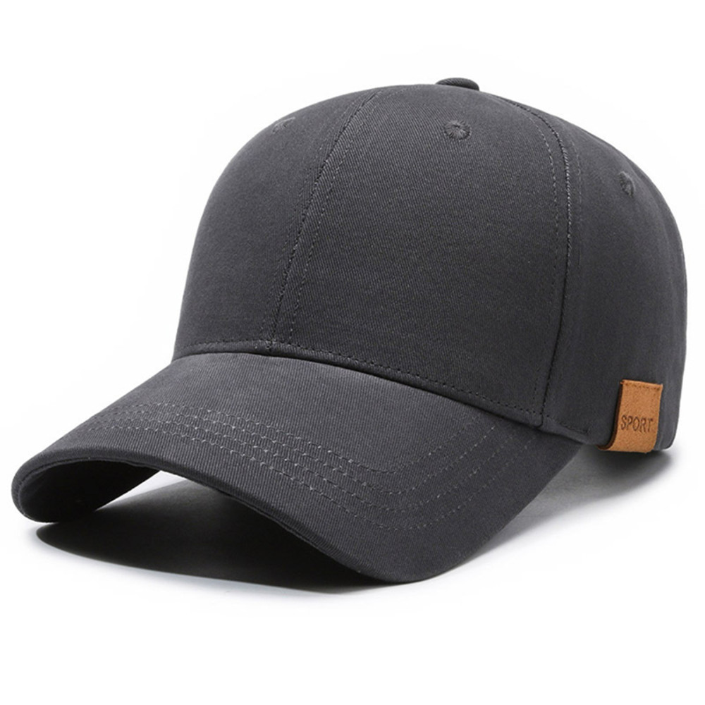 Casual Sport Hat Men Big Size Baseball Cap, Dry Quickly Sun Cap Women Outdoors, Breathable Cotton Summer Hat