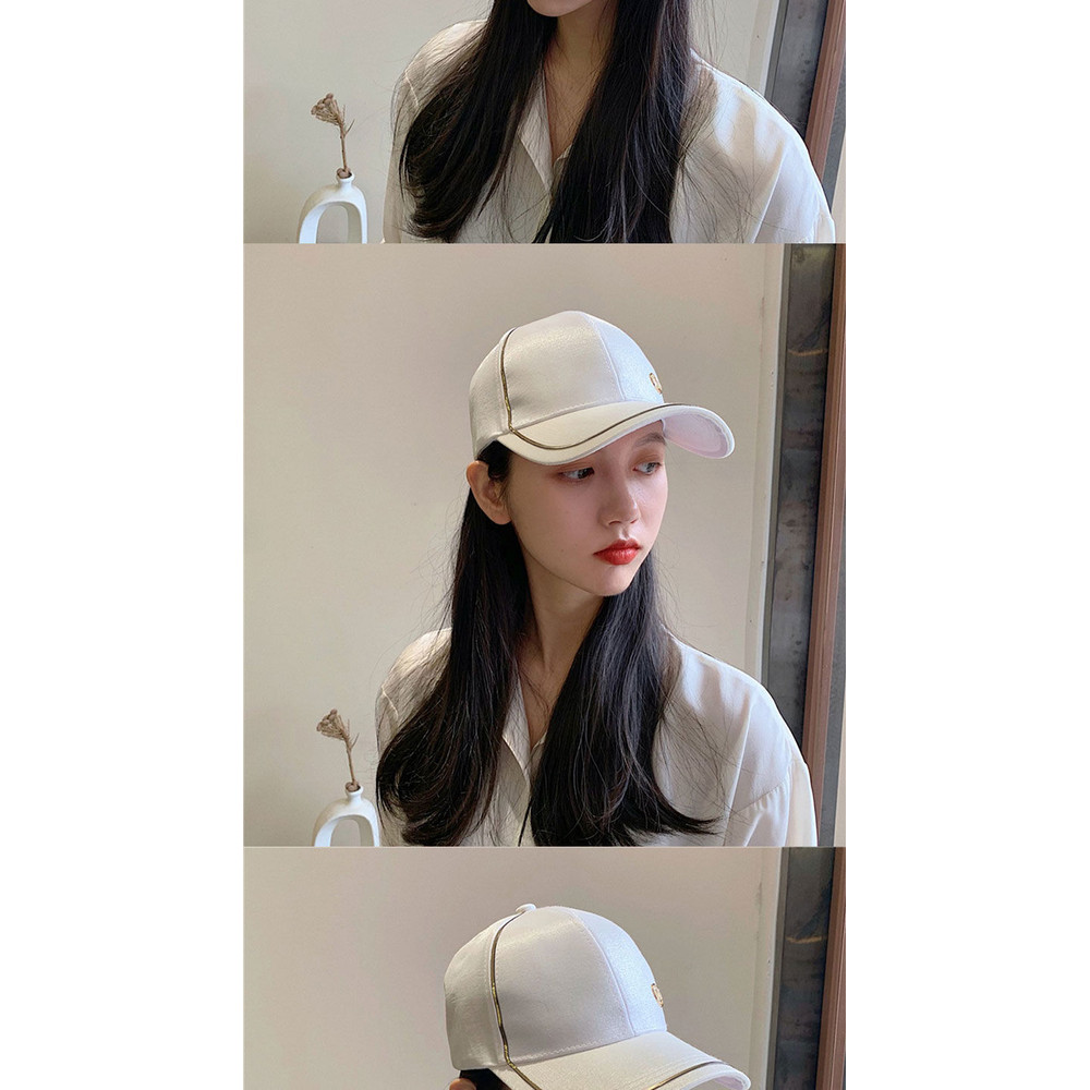 Womens Summer Baseball Cap, Deep Top Hard Top Design Sun Protection Hat, Outdoor Sports Versatile Fashion Cap