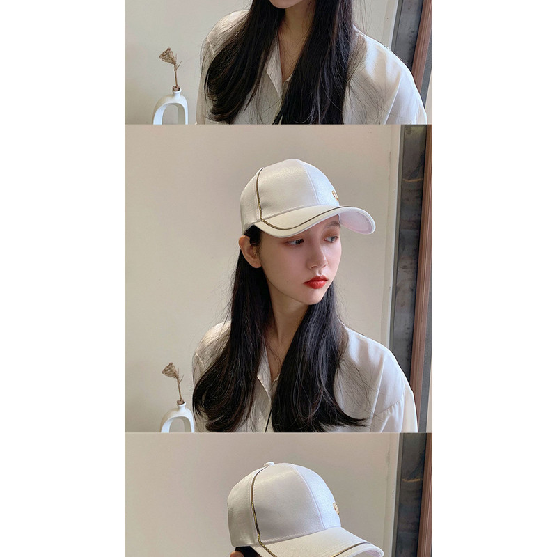 Womens Summer Baseball Cap, Deep Top Hard Top Design Sun Protection Hat, Outdoor Sports Versatile Fashion Cap