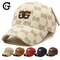 Spring and Summer Korean Version of Baseball Cap, New Old Flower Hat Women Full of Letters, Ins Trendy Cap Men Style