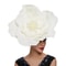 Elegant Women Large Flower Hair Band Bow Fascinator Hat Bridal Headdress Prom Party Photo Shoot Pho 1