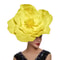 Elegant Women Large Flower Hair Band Bow Fascinator Hat Bridal Headdress Prom Party Photo Shoot Pho 9