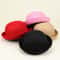 Solid Color Dome Jazz Hat for Stage Performances, Spring Summer Womens Fashion Hat, Adult New Red Dome Hat