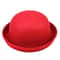 Solid Color Dome Jazz Hat for Stage Performances, Spring Summer Womens Fashion Hat, Adult New Red Dome Hat