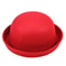 Solid Color Dome Jazz Hat for Stage Performances, Spring Summer Womens Fashion Hat, Adult New Red Dome Hat