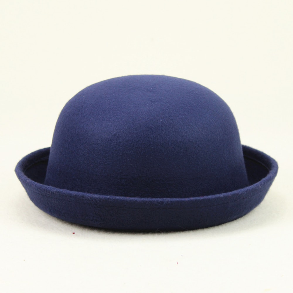 Solid Color Dome Jazz Hat for Stage Performances, Spring Summer Womens Fashion Hat, Adult New Red Dome Hat