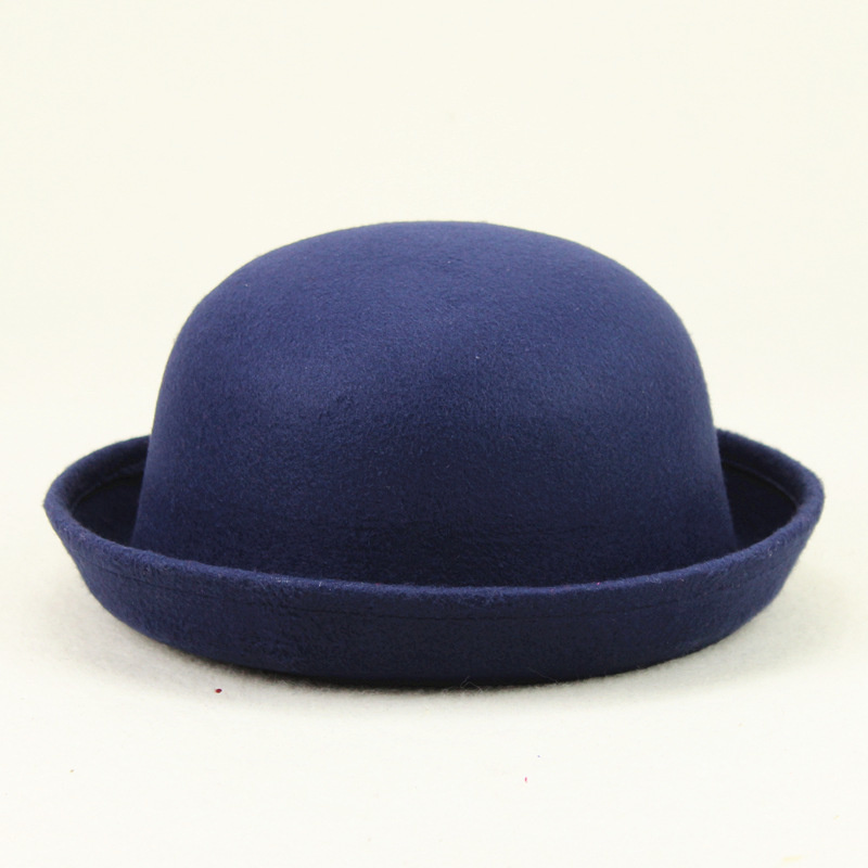 Solid Color Dome Jazz Hat for Stage Performances, Spring Summer Womens Fashion Hat, Adult New Red Dome Hat