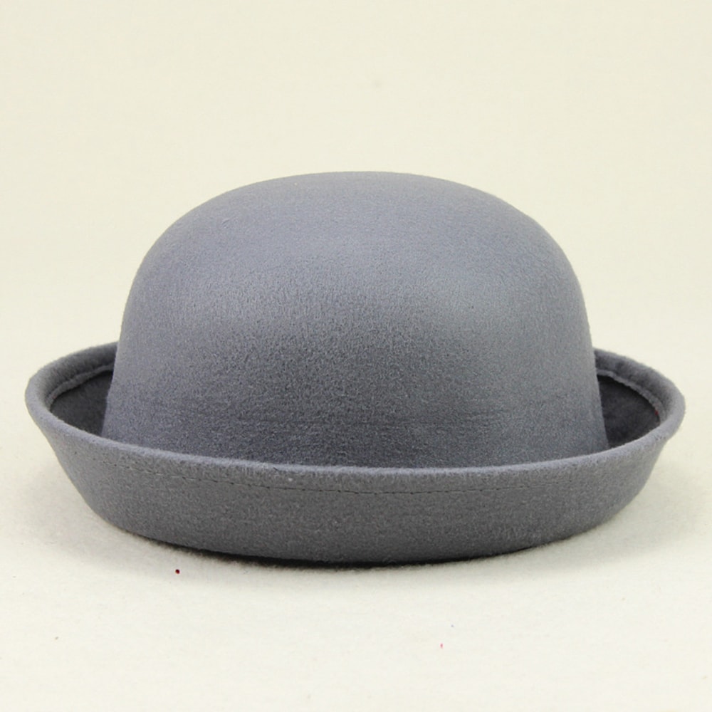 Solid Color Dome Jazz Hat for Stage Performances, Spring Summer Womens Fashion Hat, Adult New Red Dome Hat