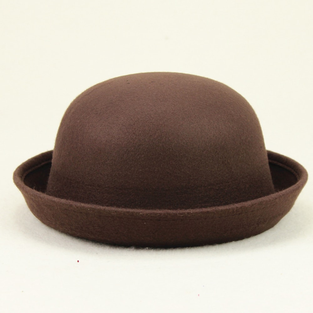 Solid Color Dome Jazz Hat for Stage Performances, Spring Summer Womens Fashion Hat, Adult New Red Dome Hat