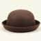 Solid Color Dome Jazz Hat for Stage Performances, Spring Summer Womens Fashion Hat, Adult New Red Dome Hat