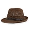 Women Summer Fashion Sun Cap, High Quality Paper Straw Hat, Dad Jazz Hat Men Cool Fedora Lightweight Wide Brim