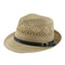 Women Summer Fashion Sun Cap, High Quality Paper Straw Hat, Dad Jazz Hat Men Cool Fedora Lightweight Wide Brim