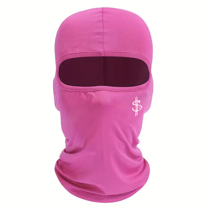Outdoor Cycling Sun Protection Hat US Dollar Printed Balaclava Single Hole Face Mask For Men And Wo 5