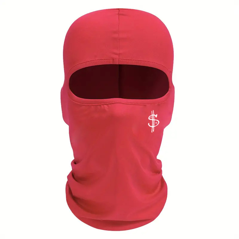 Outdoor Cycling Sun Protection Hat US Dollar Printed Balaclava Single Hole Face Mask For Men And Wo 7