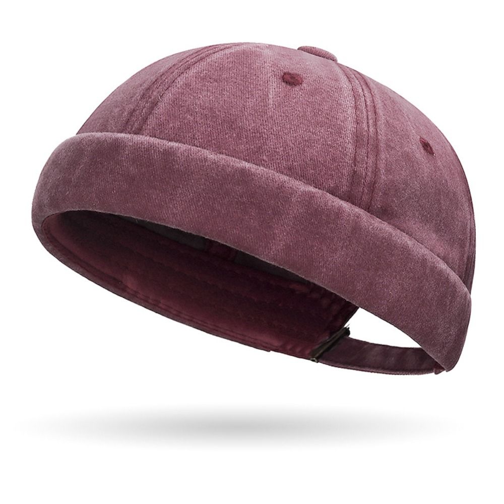 Brimless Fashion Hip Hop Beanie, Street Style Hat, Men Skullcap, Women Docker Fisherman Beanie, Spring Melon Cap