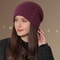 New Women Winter Hat Fashion Decorate Beanie Hat Warm Winter Cap For Female Casual Streetwear Knitt 3