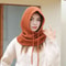 OnePiece Knit Balaclavas A Women Winter Beanie Hats Mask Neck Circle Scarf Ski Snow Hat For Outdoor 5