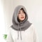 OnePiece Knit Balaclavas A Women Winter Beanie Hats Mask Neck Circle Scarf Ski Snow Hat For Outdoor 6