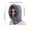 Breathable Winter Solid Color Beanie 1pc Womens Knitting Hat Balaclava Warm Neck Scarf With Face Ma 3
