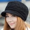 Winter Women Fashion Warm Beret Knit Crochet Beanie Hat Braided Baggy Ski Cap 6