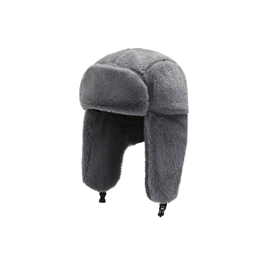 Warm Winter Hat for Men Women, Thick Plush Russian Ushanka, Trapper Snow Cap with Earflap Bonnet