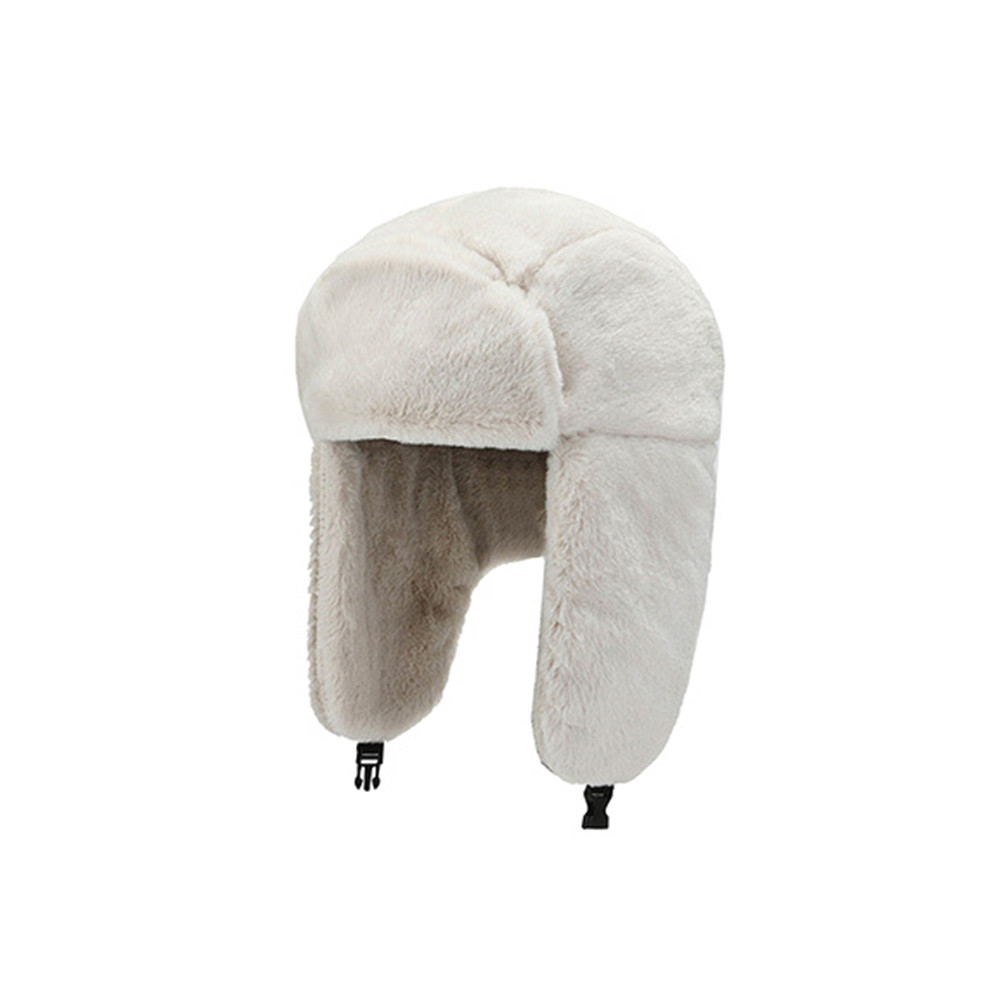 Warm Winter Hat for Men Women, Thick Plush Russian Ushanka, Trapper Snow Cap with Earflap Bonnet