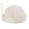 Vintage Dome Hat Fashion Brimless Cap Adjustable Cotton Beanies For Men Women Hip Hop Melon Skin Ca 1