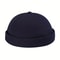 Vintage Dome Hat Fashion Brimless Cap Adjustable Cotton Beanies For Men Women Hip Hop Melon Skin Ca 4
