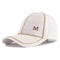 Women Rhinestone Letter M Baseball Cap Spring Adjustable Hip Hop Hat Fashion Shiny Cap For Outdoor