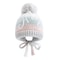 Trendy Streetwear Gradient Color Hat For Women Knitted Winter Pompoms Cap With Rope Warm Dandy Hat 6