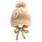 Trendy Streetwear Gradient Color Hat For Women Knitted Winter Pompoms Cap With Rope Warm Dandy Hat 9