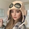 Winter Hat For Women Warm Bomber Cap With Earflap Plush Fur Dandy Hat With Goggles 3