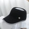 Knitted Woolen Ponytail Hat For Women Hollow Top Winter Beanie Warm Outdoor Cycling Cap 2