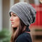 Fashionable Chunky Slouch Beanie For Women Lightweight Autumn Cap With Elastic Ear Warmers Hand Was 1