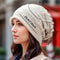 Fashionable Chunky Slouch Beanie For Women Lightweight Autumn Cap With Elastic Ear Warmers Hand Was 2